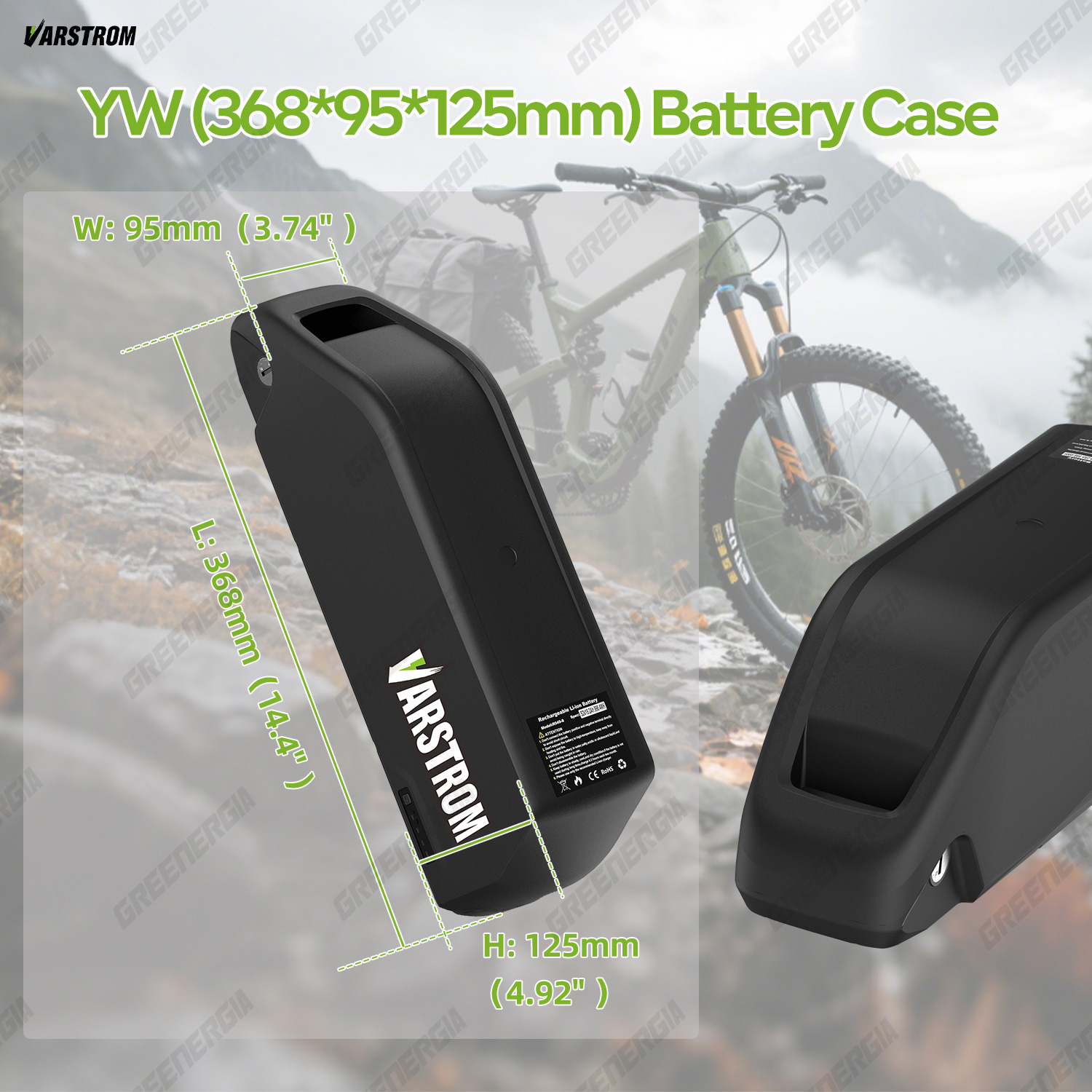 Batería para Bicicleta Eléctri - Ebike Battery 48V 20Ah Hailong reseña y precio