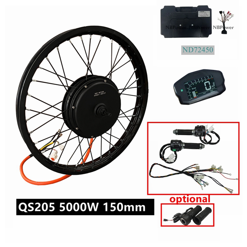 Kit de Bicicleta Eléctrica NBp - Ebike Conversion Kit 72V 3000W reseña y precio