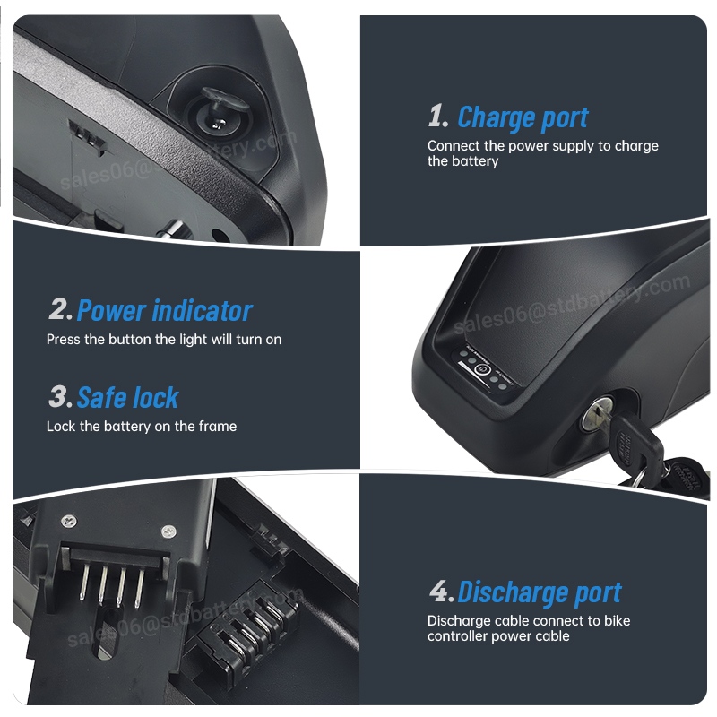 Hailong-batería para bicicleta - Ebike Battery 48V 20Ah Hailong reseña y precio
