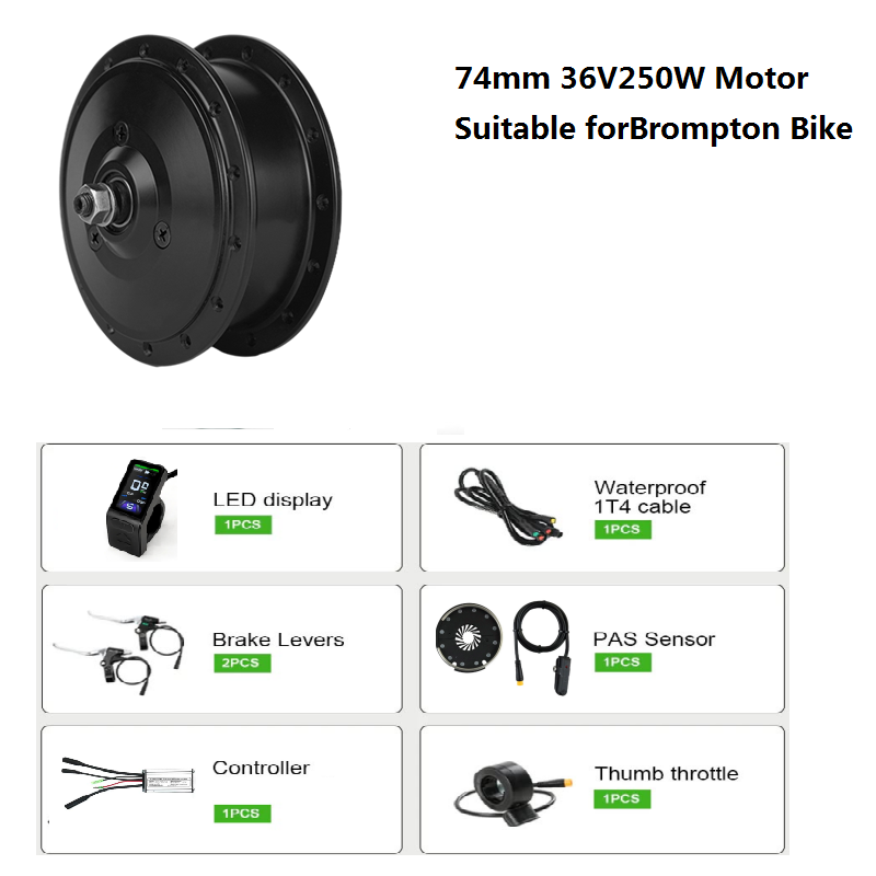 Kits de conversión de biciclet - Ebike Conversion Kit 72V 3000W reseña y precio