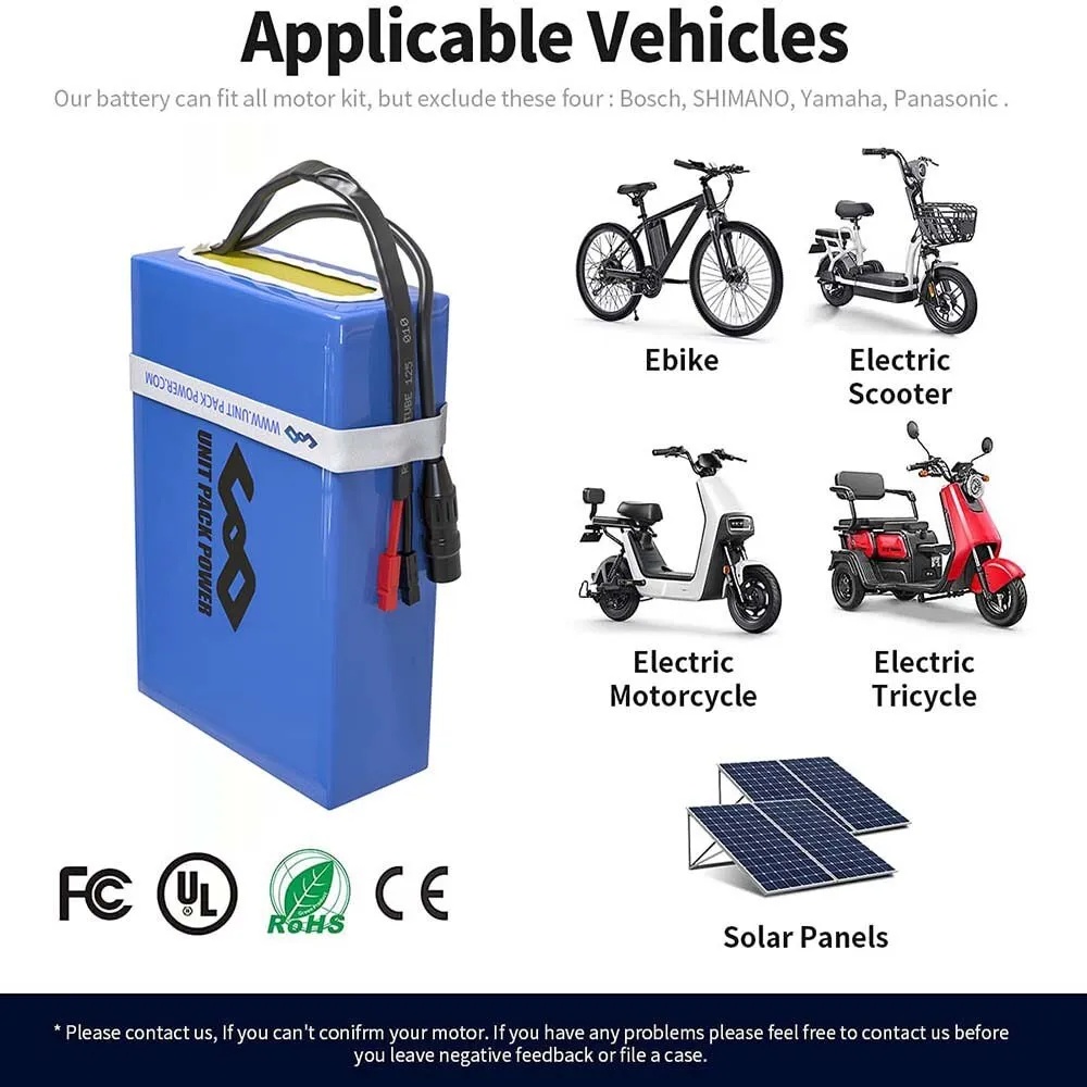 Paquete de batería para bicicl - Electric Bicycle Battery 72V 30Ah reseña y precio